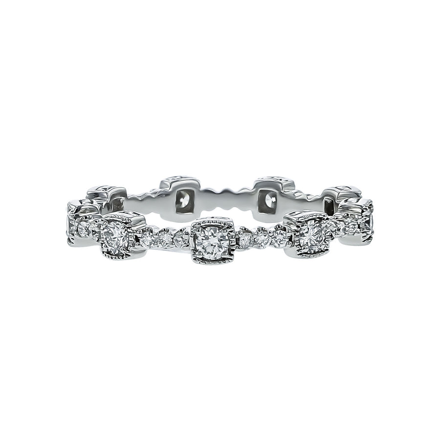 White Gold Diamond Eternity Band