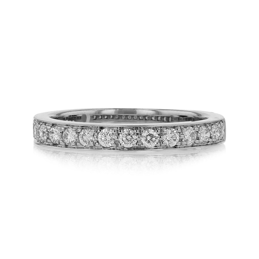 Platinum Diamond Wedding Band
