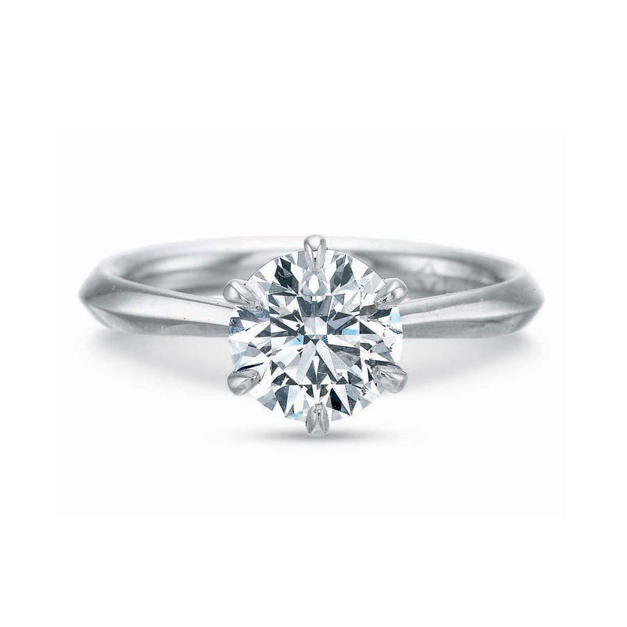 Solitaire Diamond Engagement Ring Setting