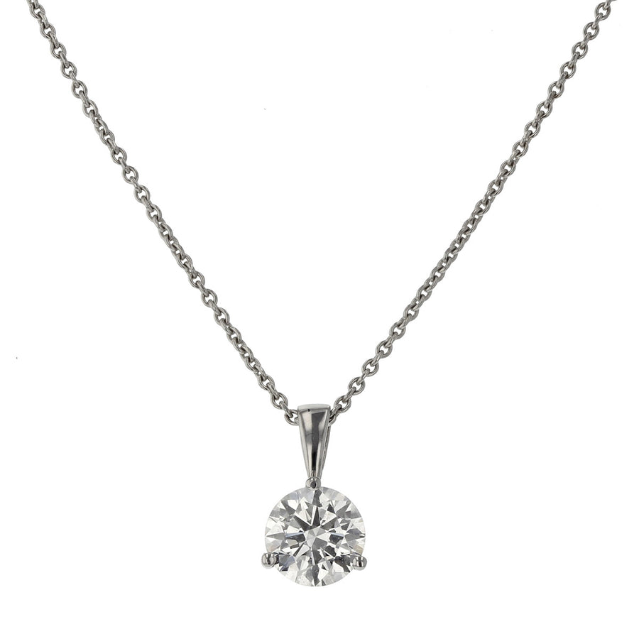 Premier Round Brilliant Diamond Pendant