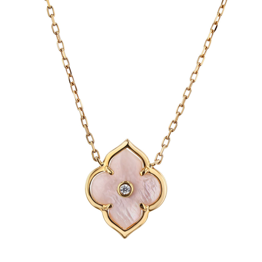 Les Fleurs Clover Pendant Necklace