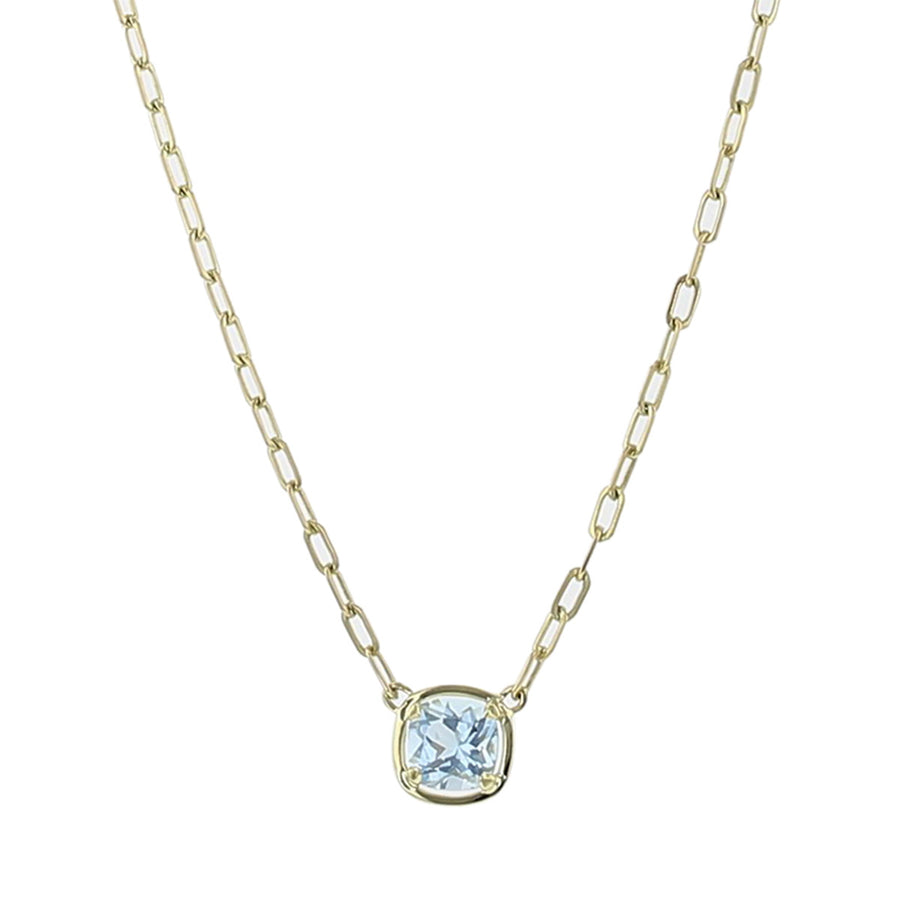 Aquamarine Pendant Necklace