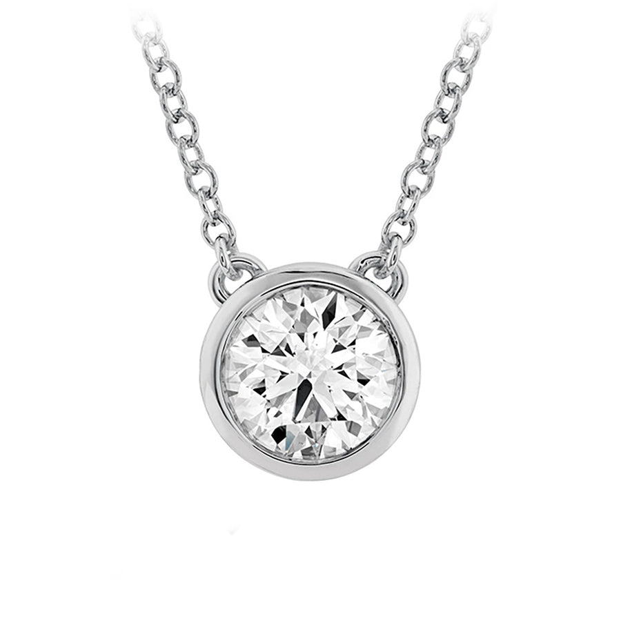 HOF Classic Bezel Solitaire Pendant