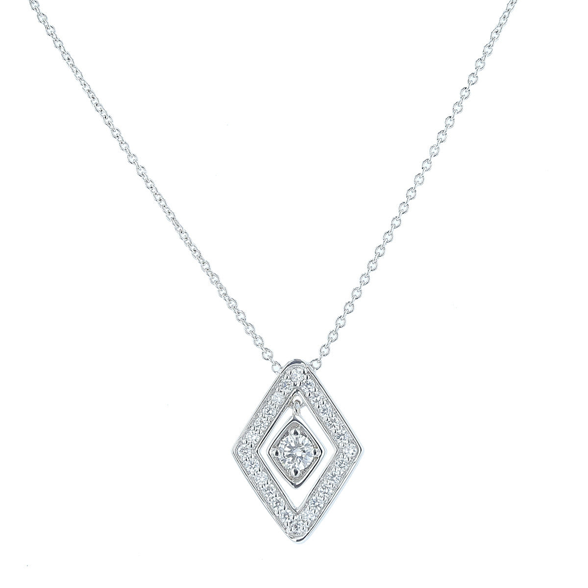 Diamonte 18K Gold Diamond Necklace | Schwarzschild Jewelers