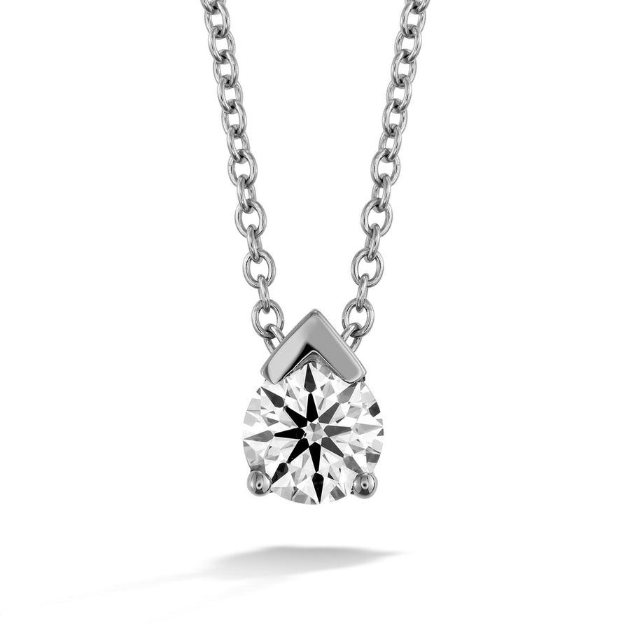 Aerial Solitaire Diamond Pendant