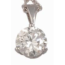 Diamond Solitaire Pendant