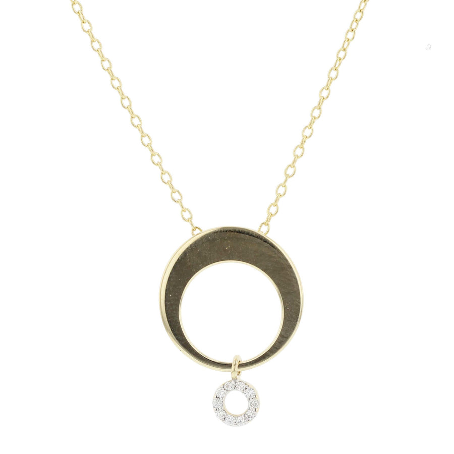 Crescent Loop Necklace