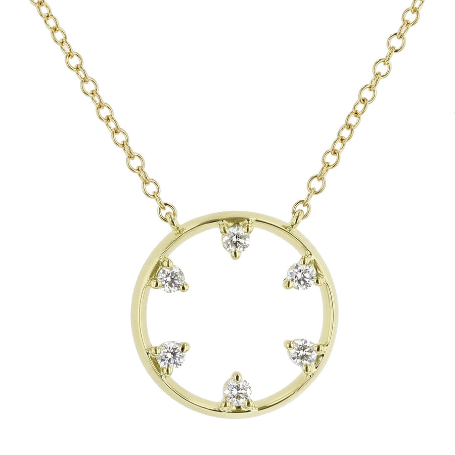 Star Wheel Necklace