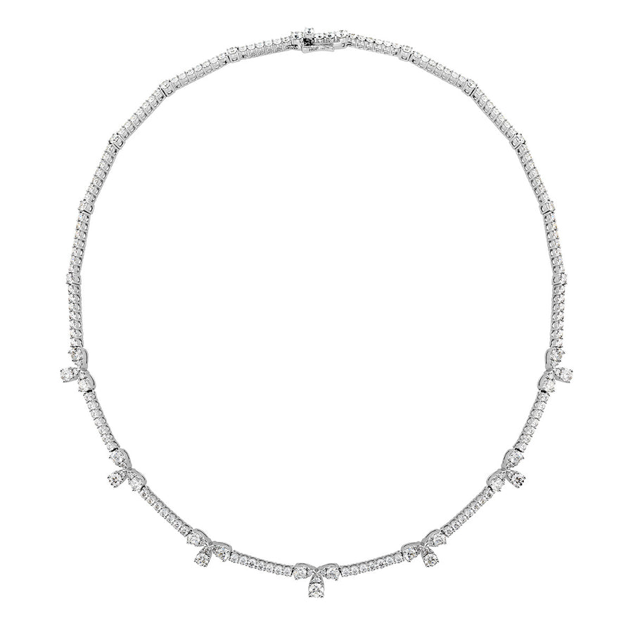 Aerial Diamond Line Necklace