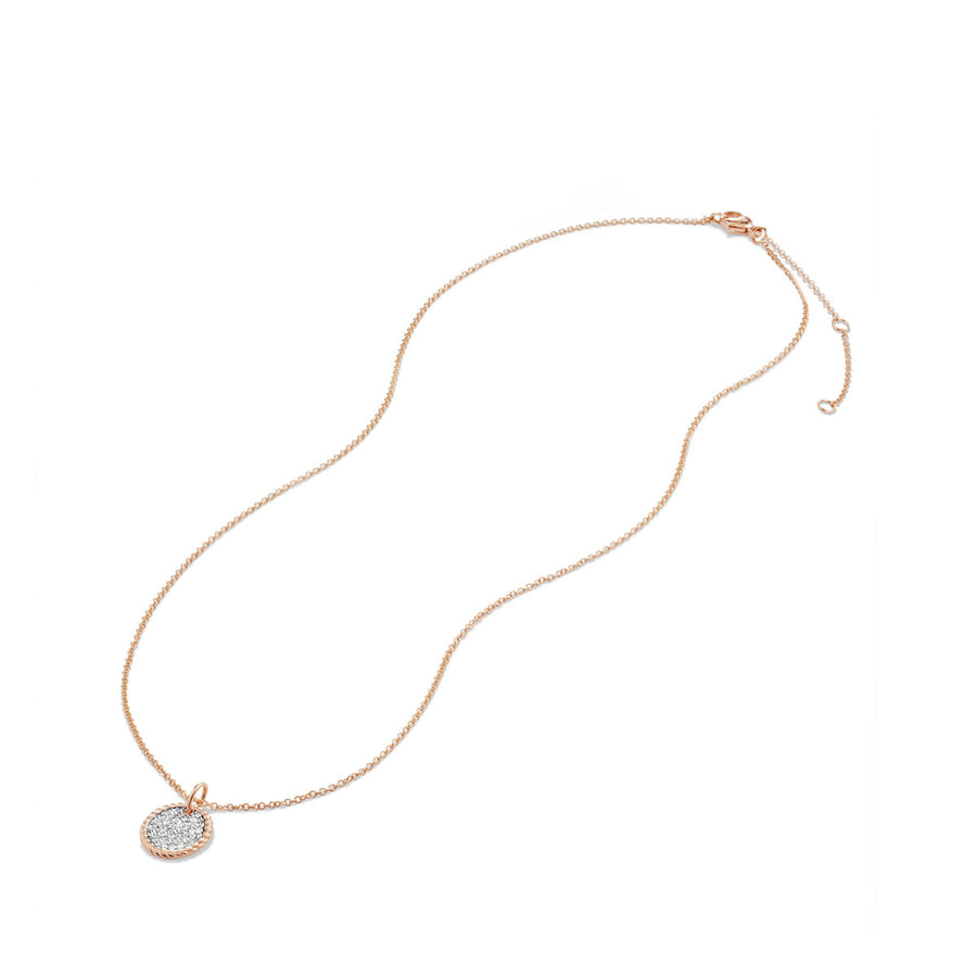 Necklace with Diamonds in 18K Rose Gold