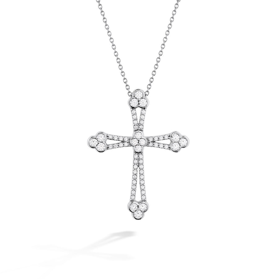 Effervescence Open Cross Pendant