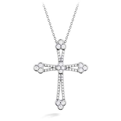 Effervescence Open Cross Pendant