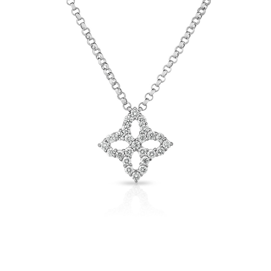 Necklace with Small Diamond Pendant