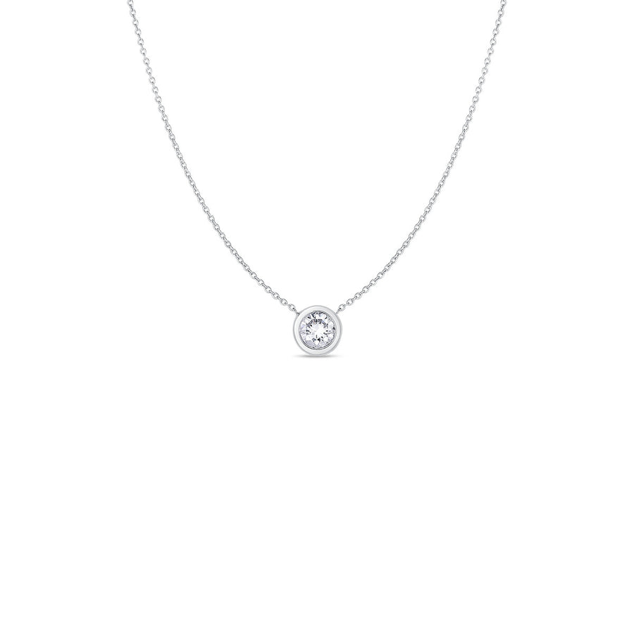 Diamond 1 Station Necklace