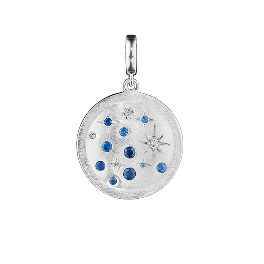Blue Sapphire Galaxy Medallion