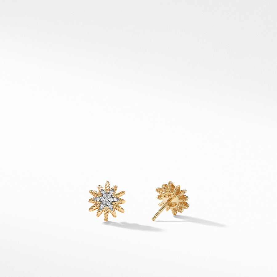 Earrings with Diamonds in 18K Gold