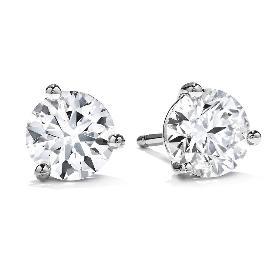 Platinum Signature Diamond Stud Earrings