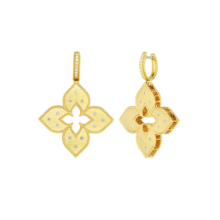Venetian Princess 18K Yellow Gold Diamond Earrings