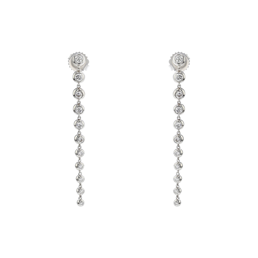 Diamond Drop Earrings