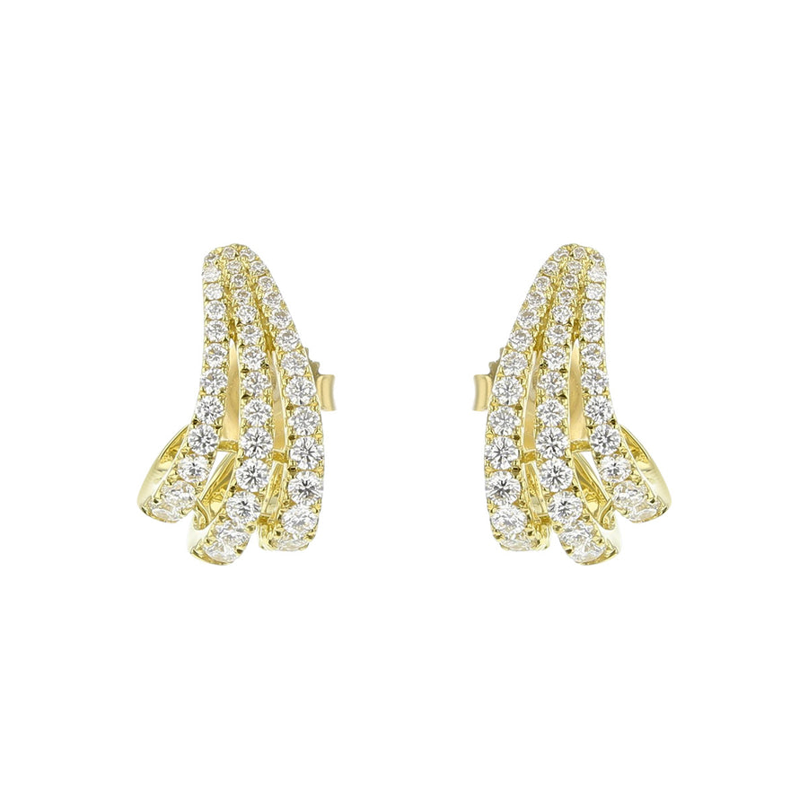 Precious Pastel Diamond Earrings