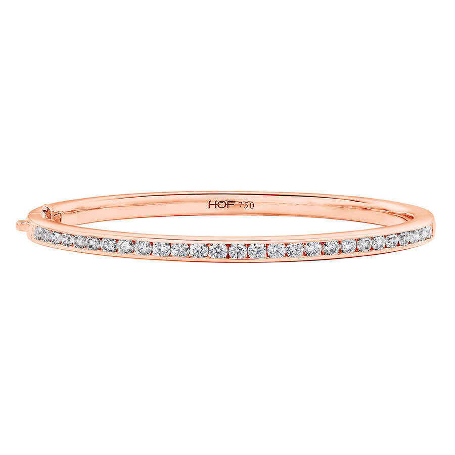 Hearts on Fire Classic Channel Set Bangle