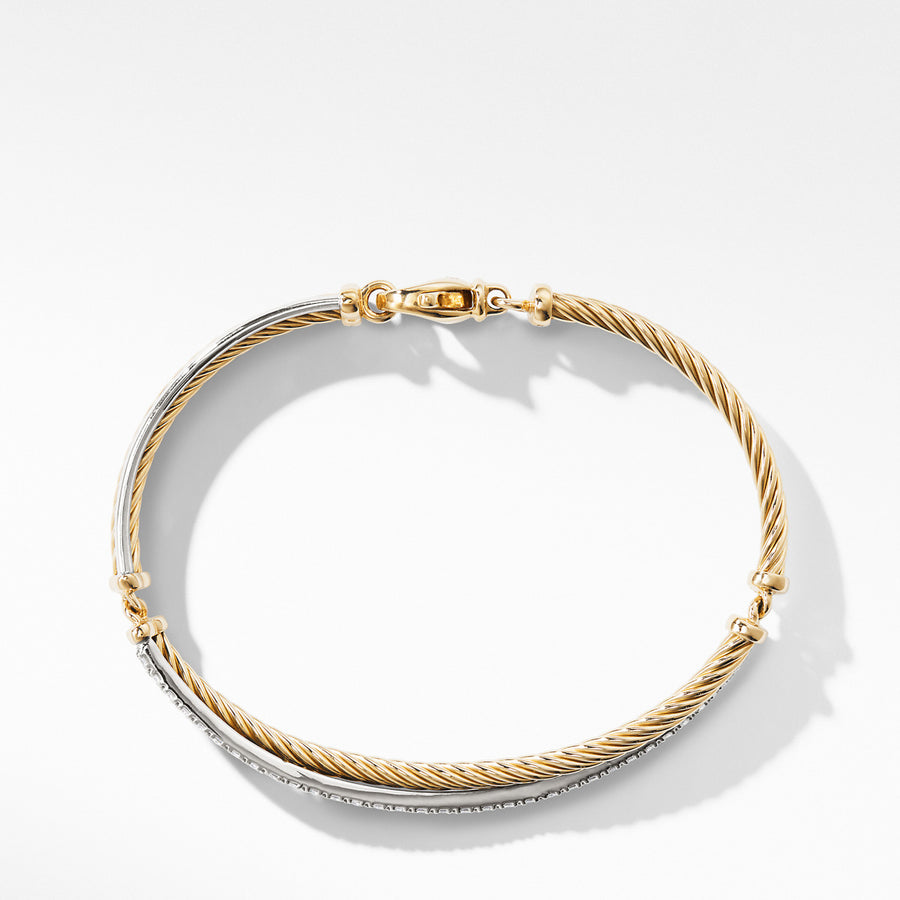 Bracelet with Diamonds in Gold
