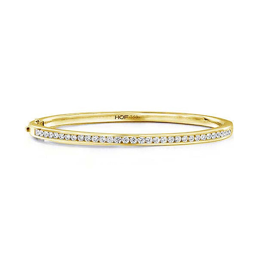 Hearts on Fire Classic Channel Set Diamond Bangle