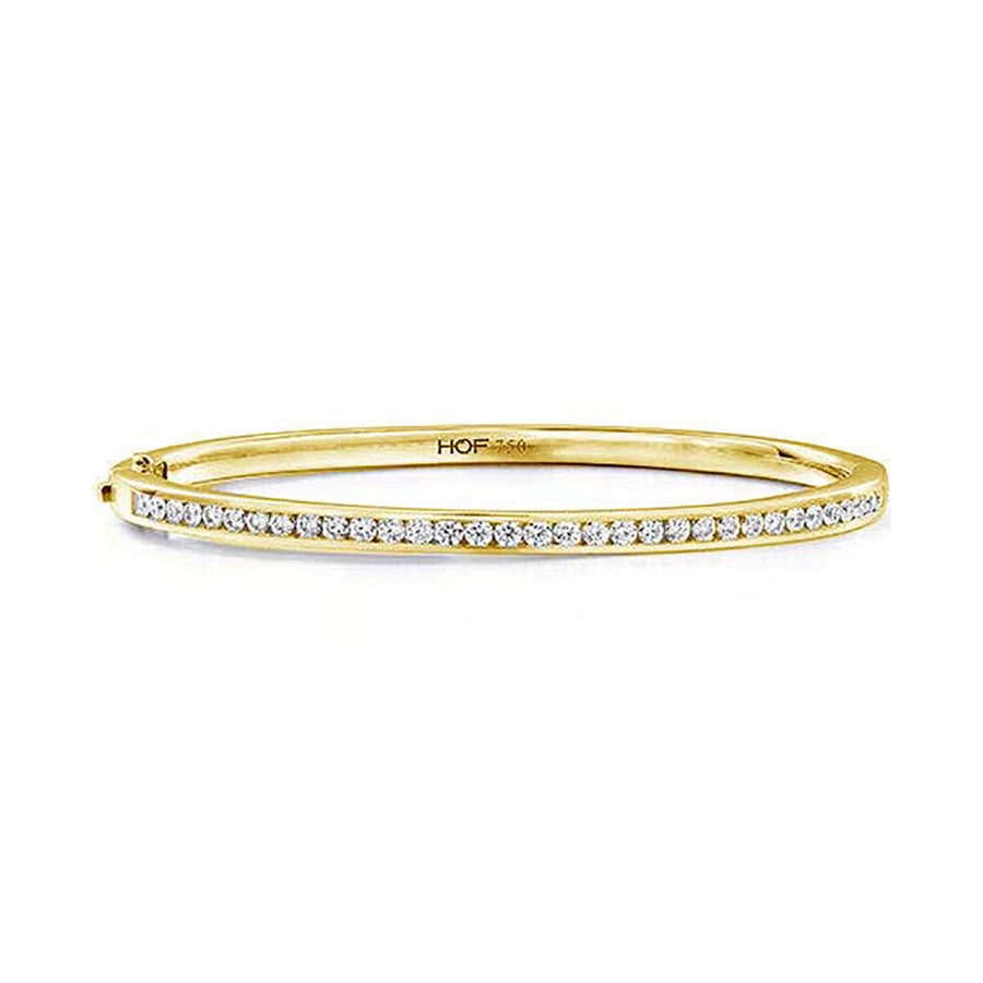 Hearts on Fire Classic Channel Set Diamond Bangle