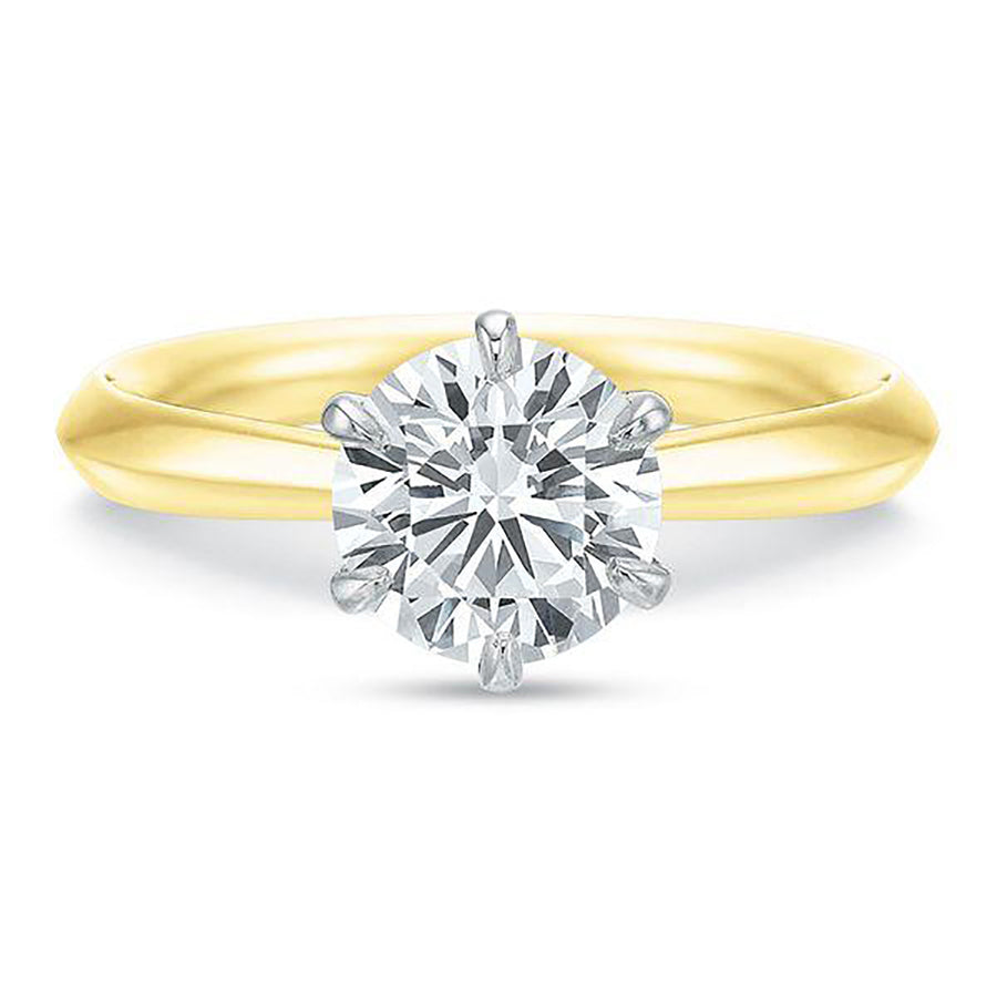 New Aire Solitaire Engagement Ring Setting