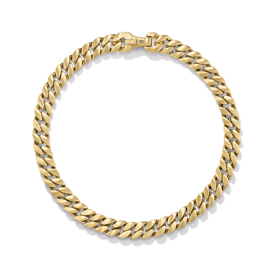Curb Chain Bracelet in 18K Yellow Gold