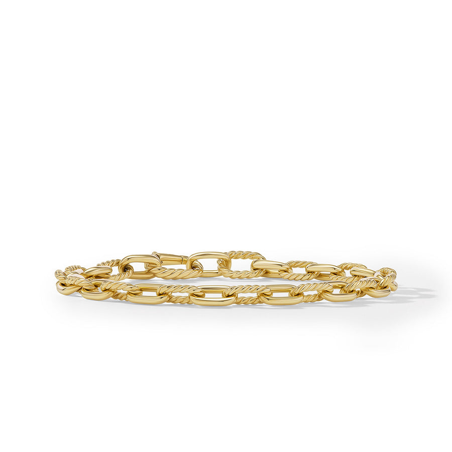 DY Madison Chain Bracelet in 18K Yellow Gold