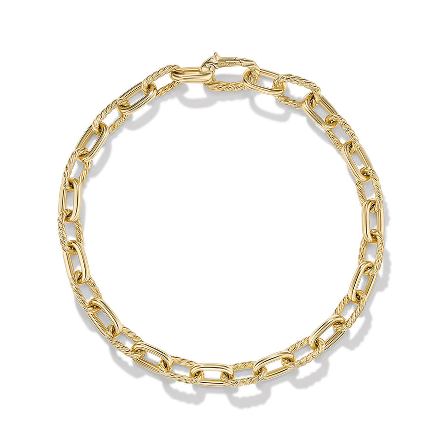 DY Madison Chain Bracelet in 18K Yellow Gold