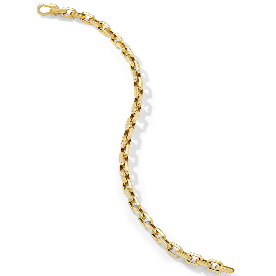 Streamline Heirloom Link Bracelet in 18K Yellow Gold