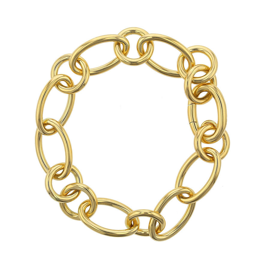 Designer Gold 18K Yellow Gold Link Bracelet
