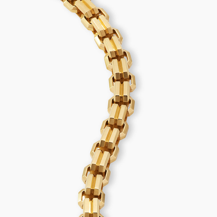 Streamline Double Heirloom Link Bracelet in 18K Yellow Gold