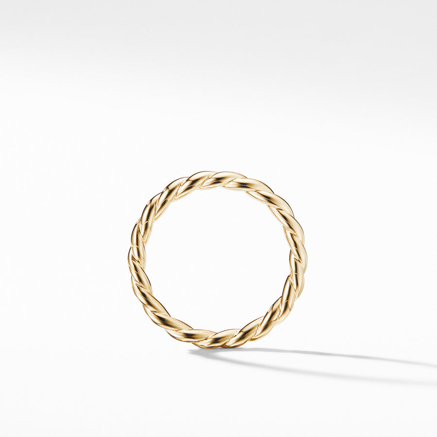 Paveflex Ring in 18K Gold, 2.7mm