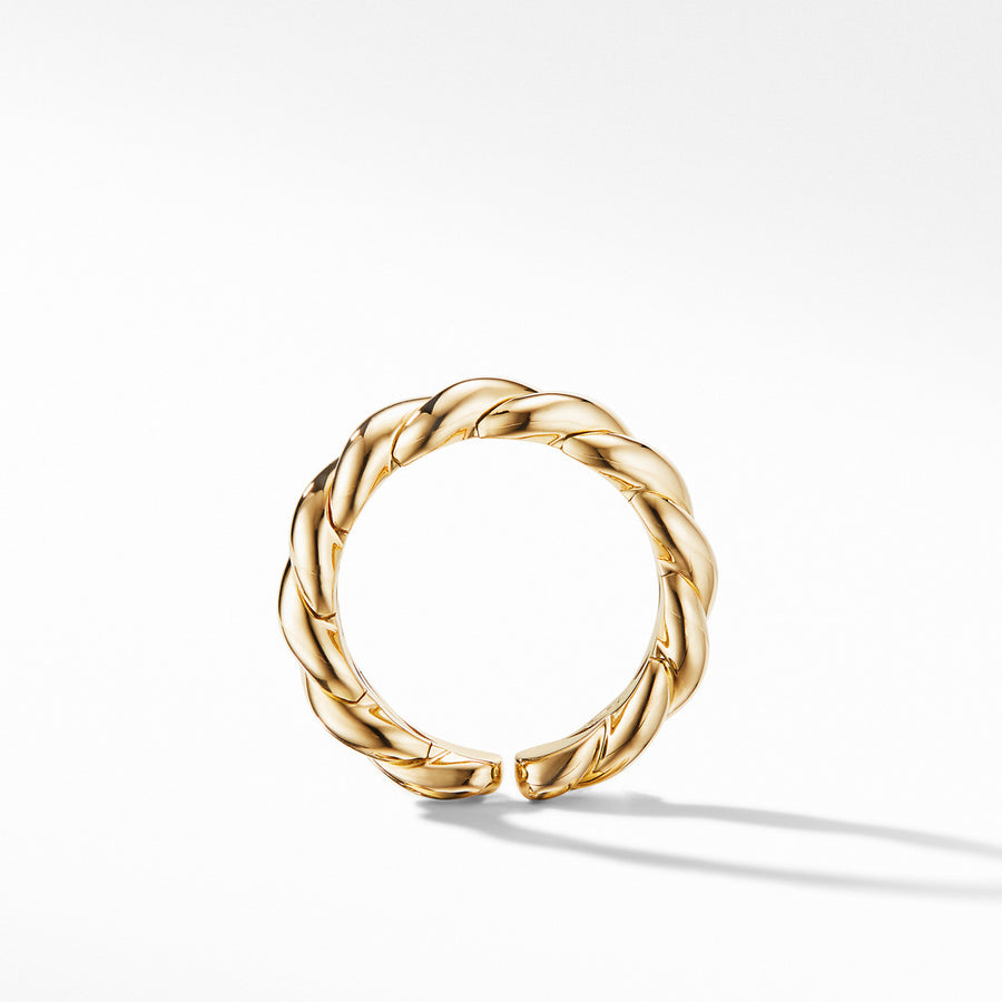 Gold Flex Band Ring in 18K Yellow Gold