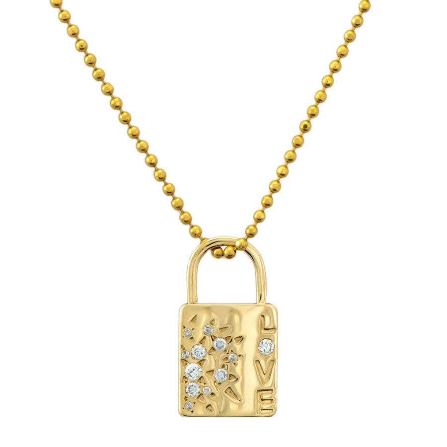 Medium Love Lock Pendant