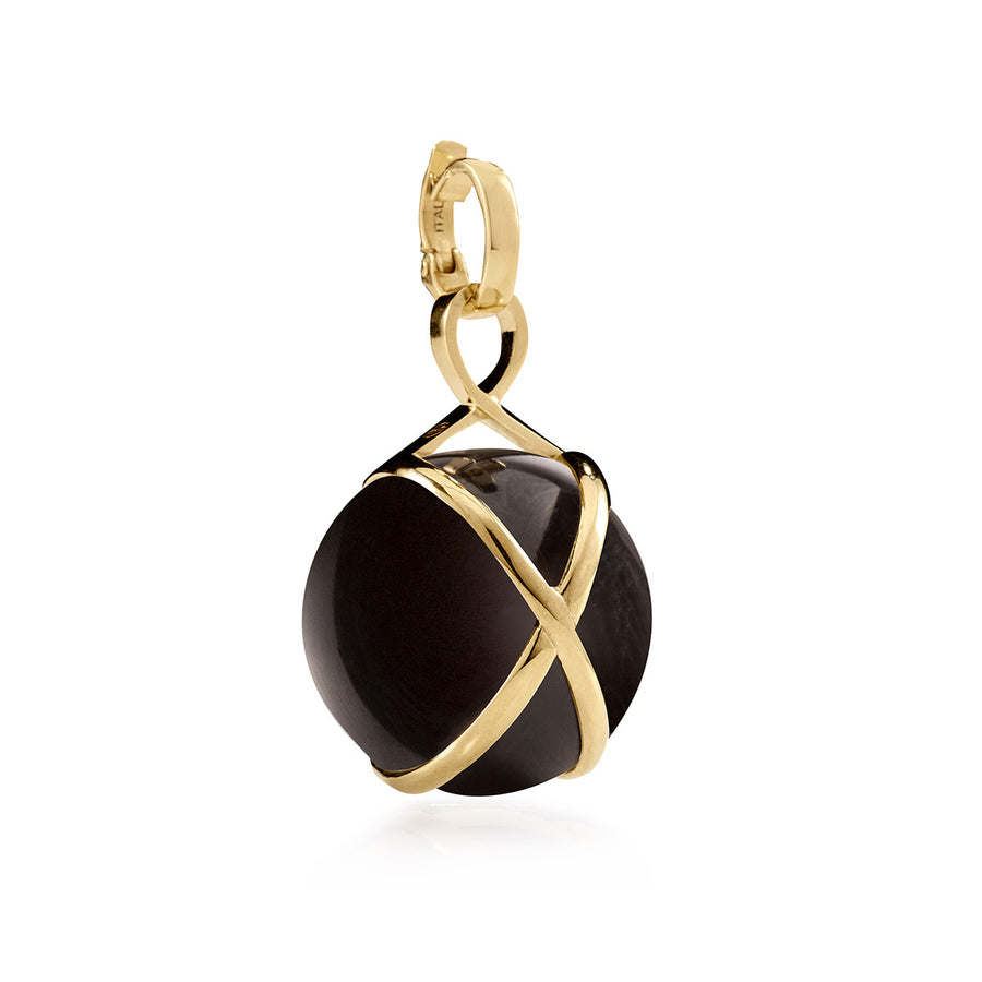 Prisma Black Agate Large Pendant