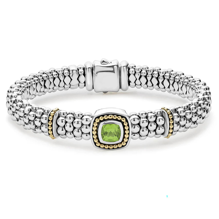 Peridot Caviar Bracelet