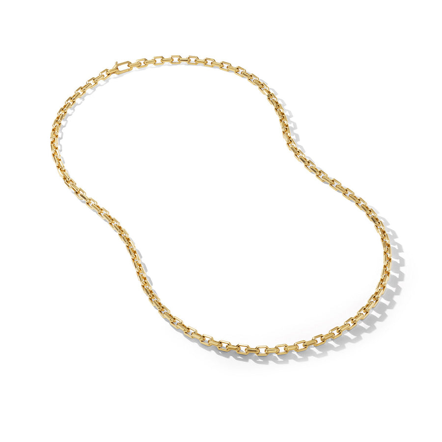 Streamline Heirloom Link Necklace in 18K Yellow Gold