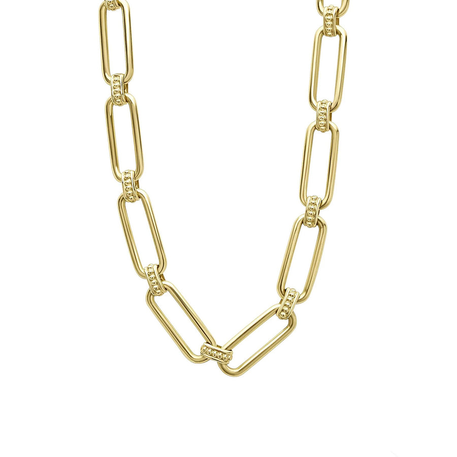 18K Gold Petite Link Necklace