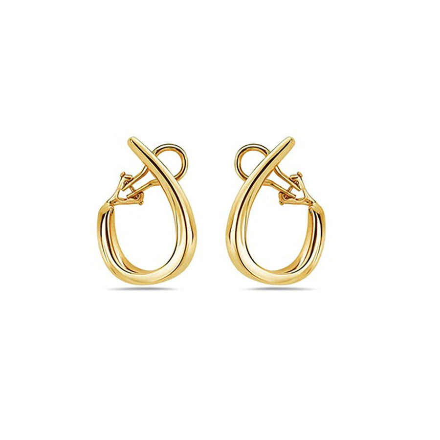 Signature Twisted Hoop Earrings