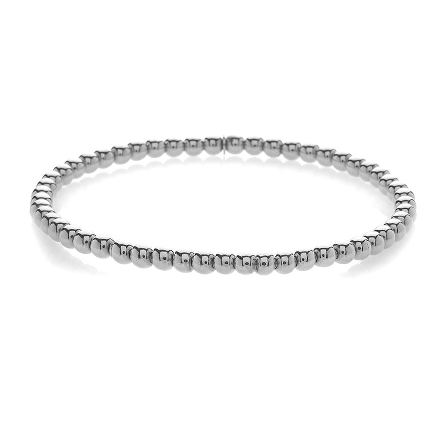 Tresore Stretch Bracelet in White Gold