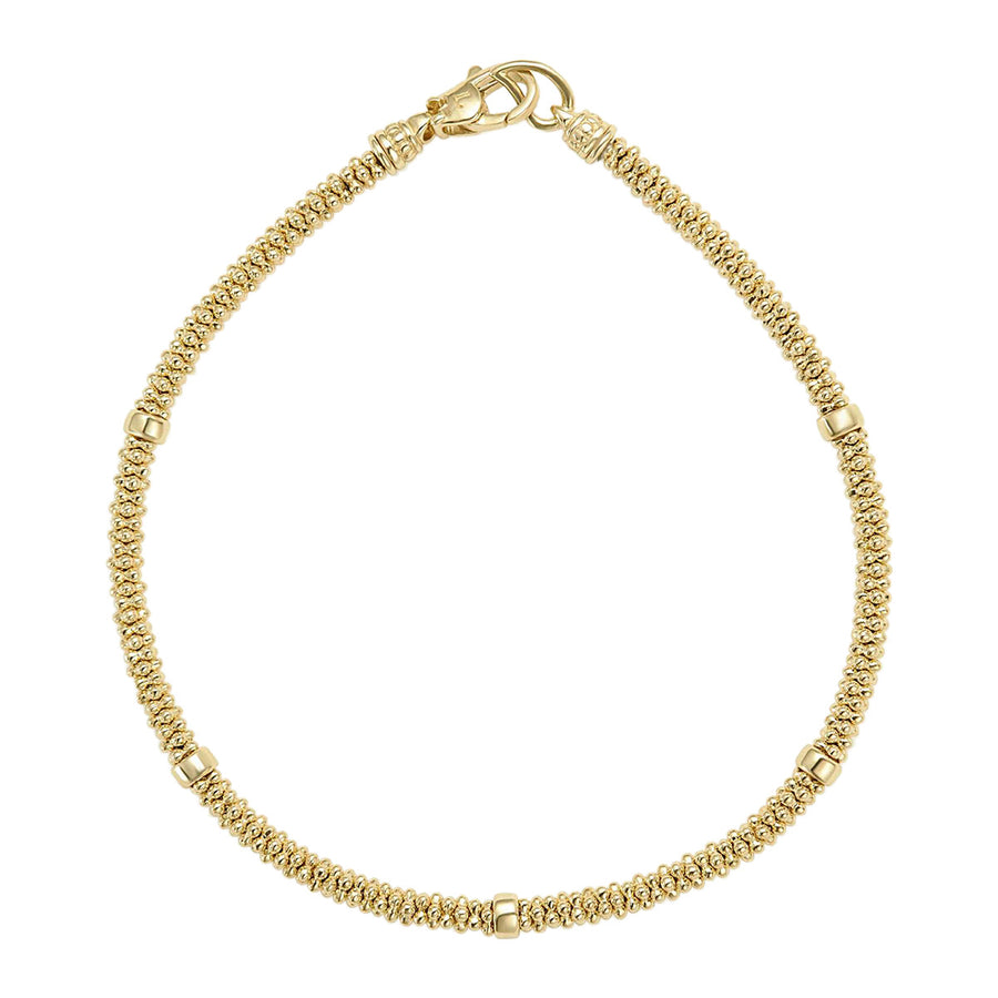 Caviar Gold Bracelet