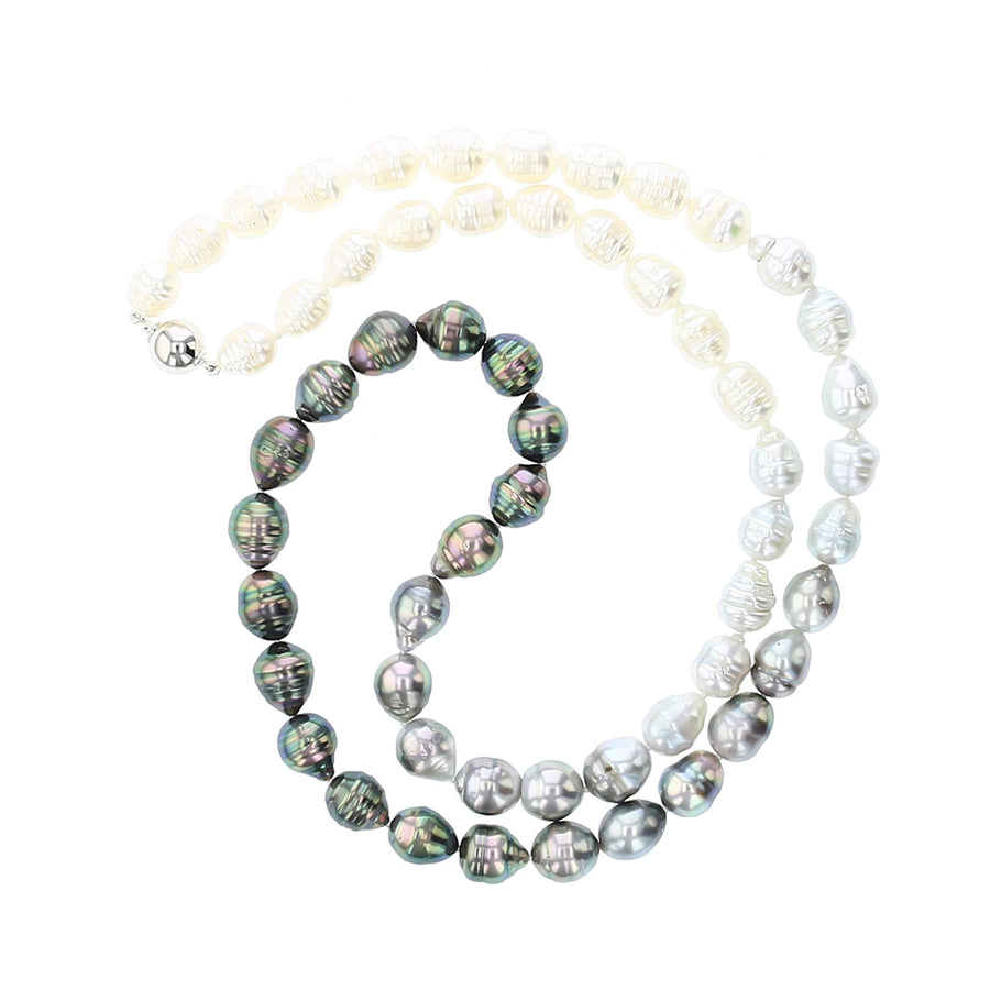 Ombre Baroque Pearls 26-Inch Strand