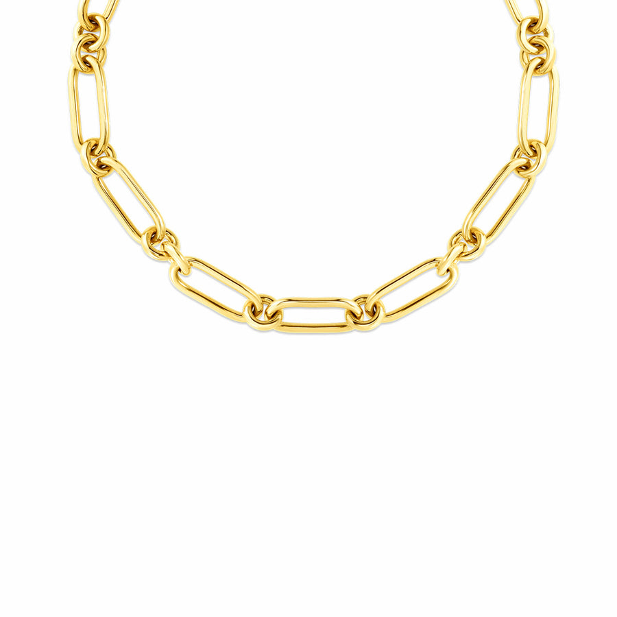 18K Yellow Gold Oro Classic Necklace