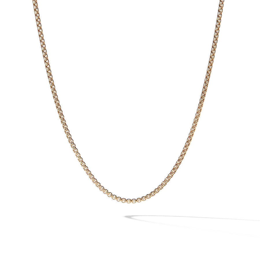 Small Box Chain in Gold