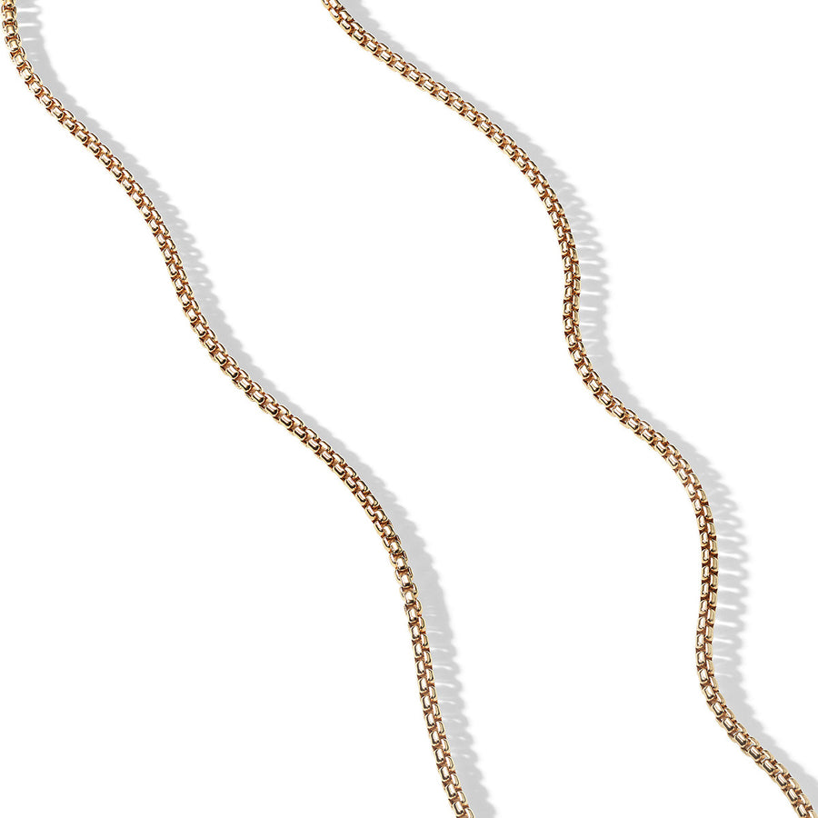 Small Box Chain in Gold