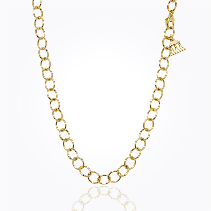 Classic Oval Chain Necklace
